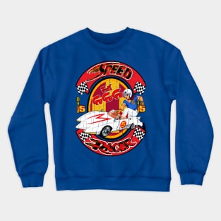 go speed racer go Crewneck Sweatshirt